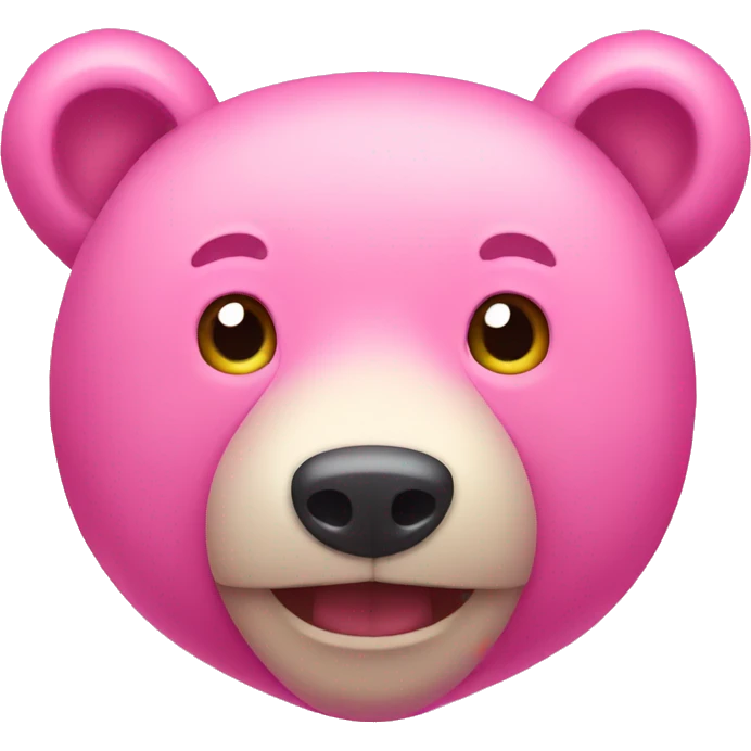 pink bear emoji