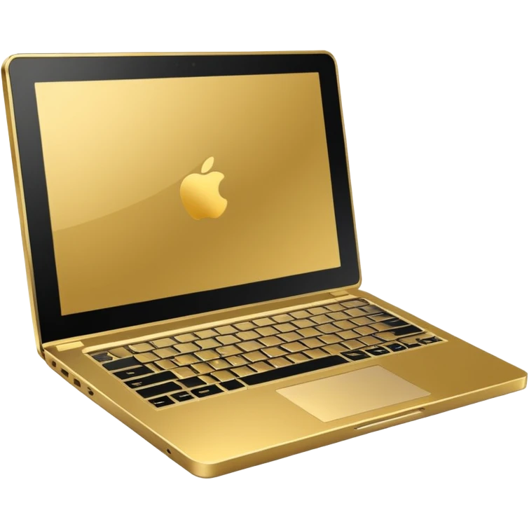 gold laptop with ableton emoji