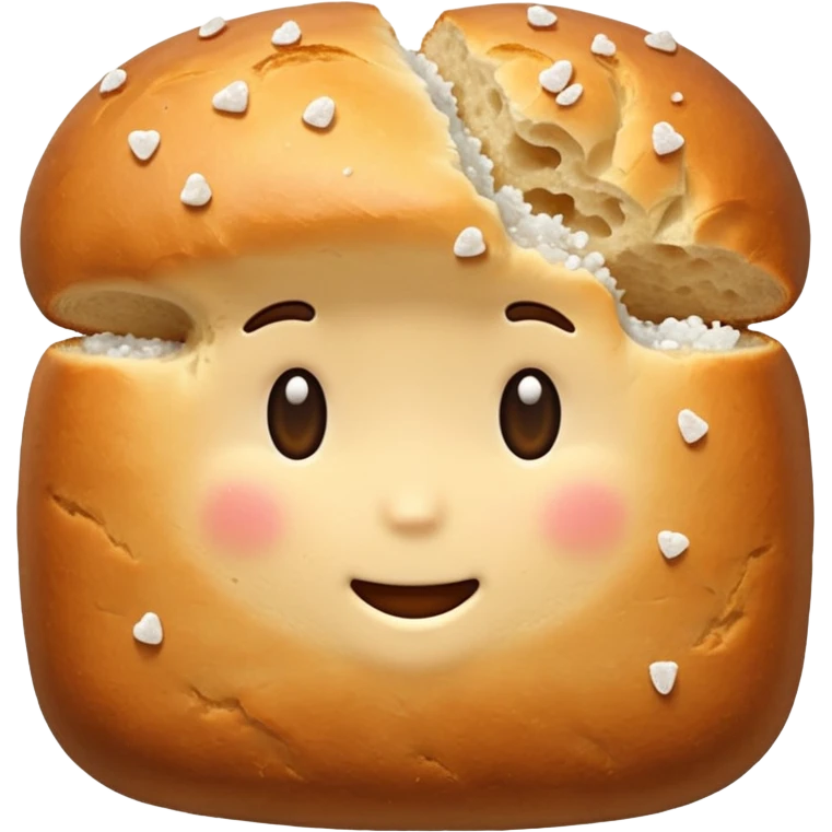 salt bread emoji
