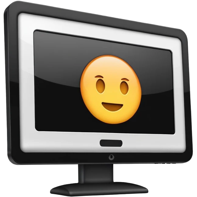 Monitor emoji