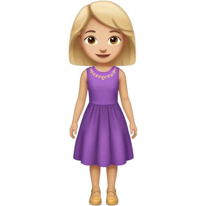 ligth girl full body emoji