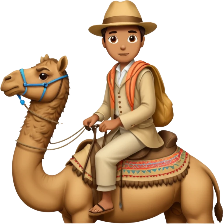 Ride on Camel emoji