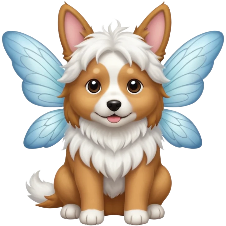 Dog fairy emoji