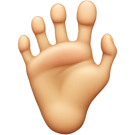 Sore middle toe  emoji