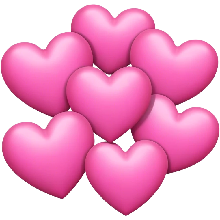 Pink hearts  emoji