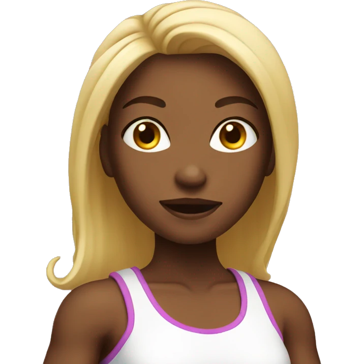 Fitness girl  emoji