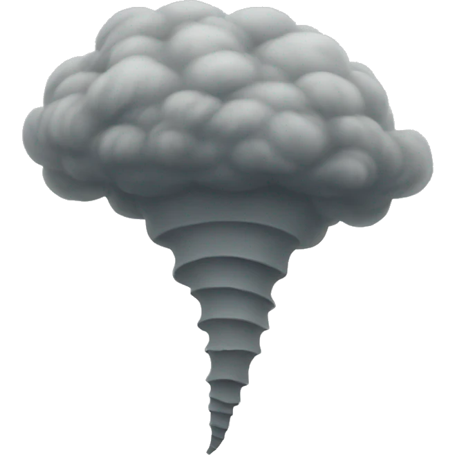 Tornado  emoji