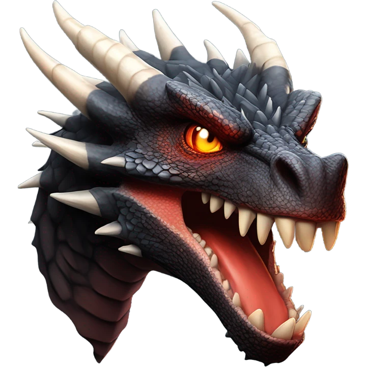 Head of Drogon  emoji