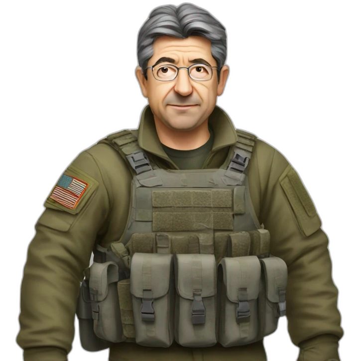 melenchon warfighter emoji