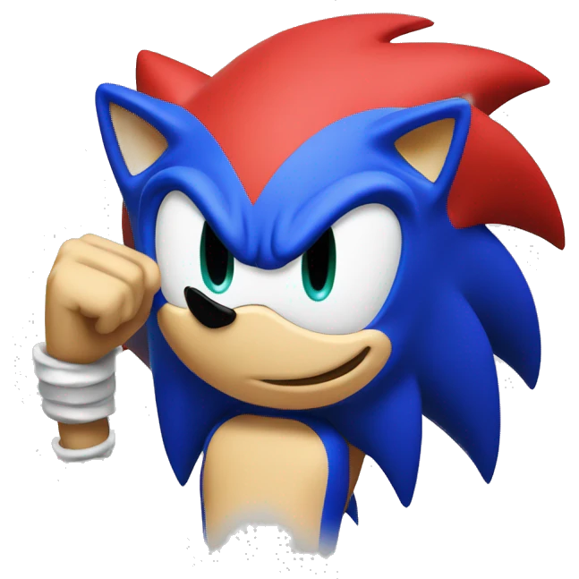 Sonic bolado emoji