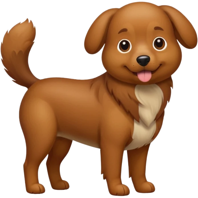 Dog with big  penis emoji