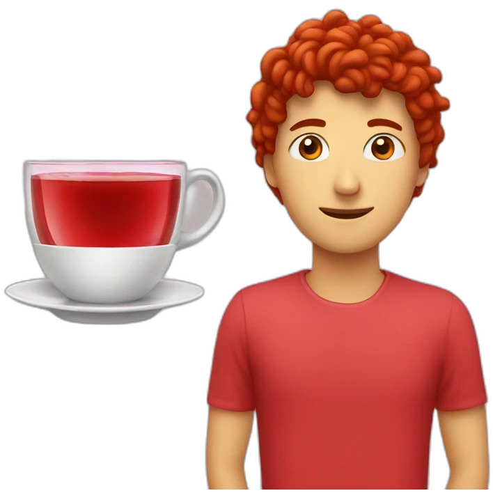 red tea emoji