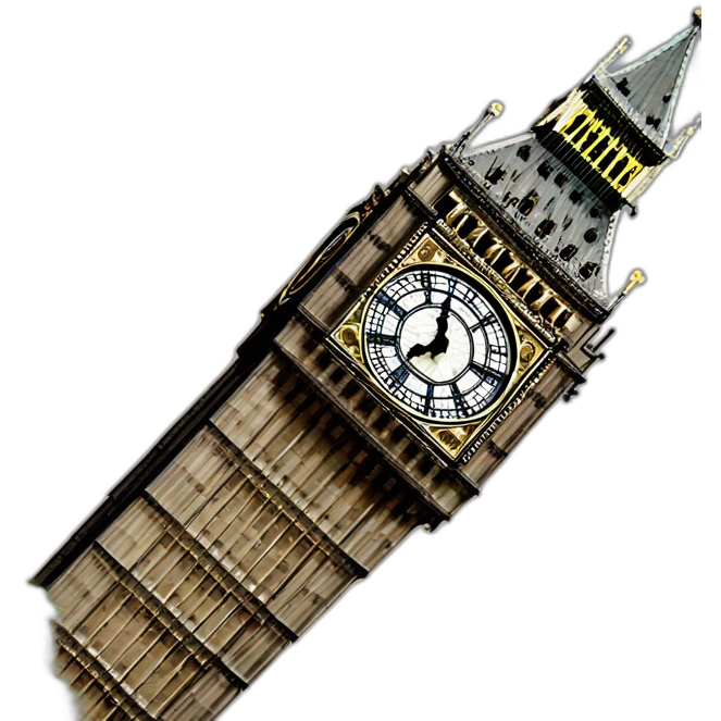 Big ben tower london emoji
