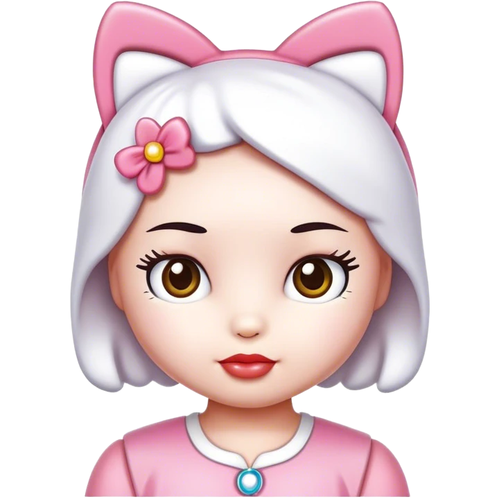 Hello kitty emoji