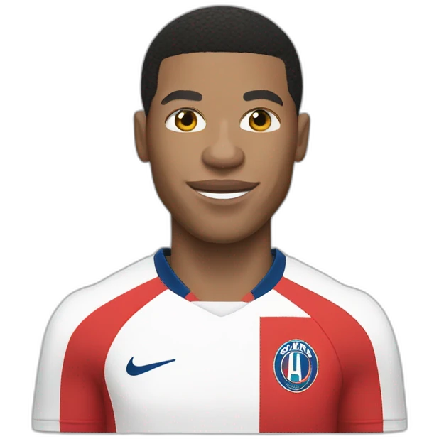 Kilian Mbappé emoji