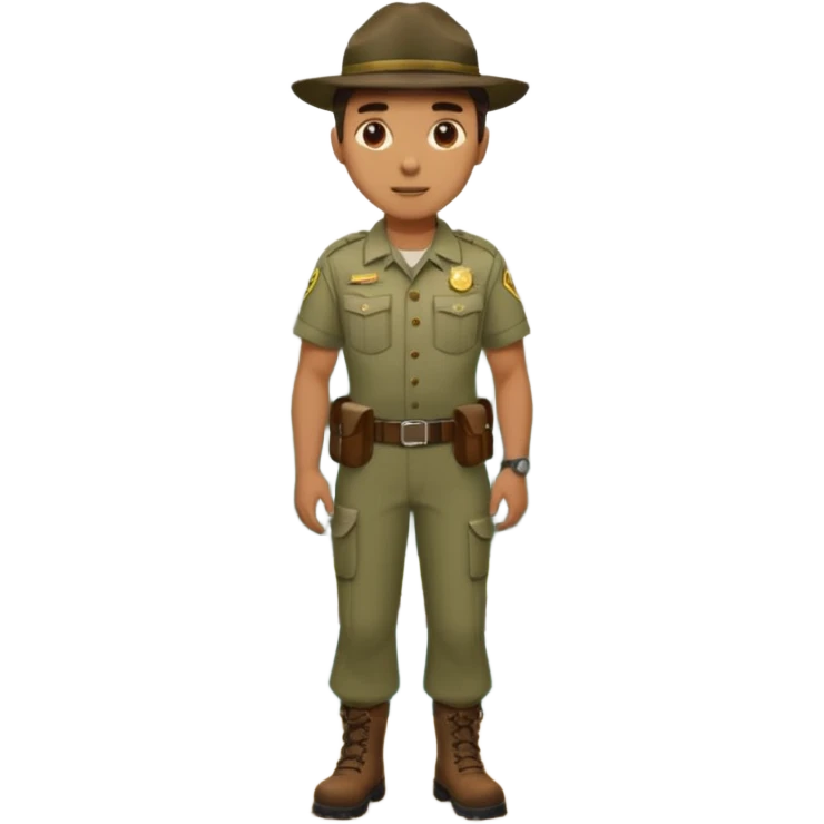 Male Park Ranger emoji