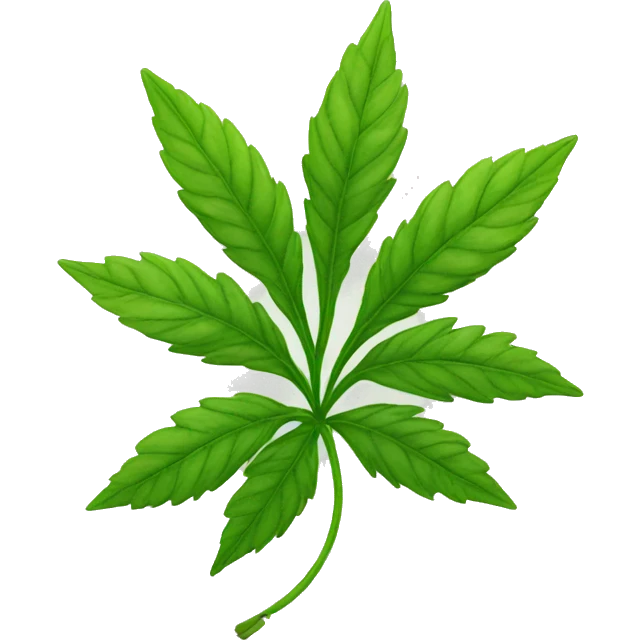 Weed plant emoji