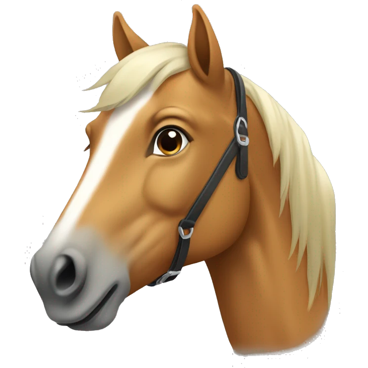 horse buckskin emoji