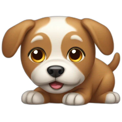 Pooping Dog emoji