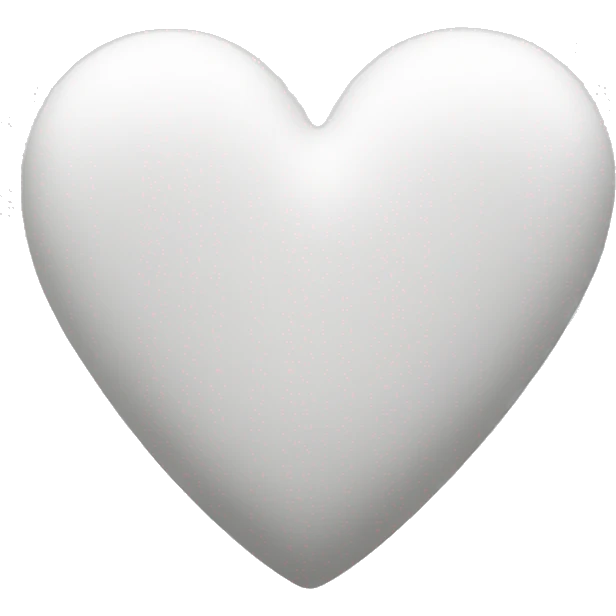 white heart emoji