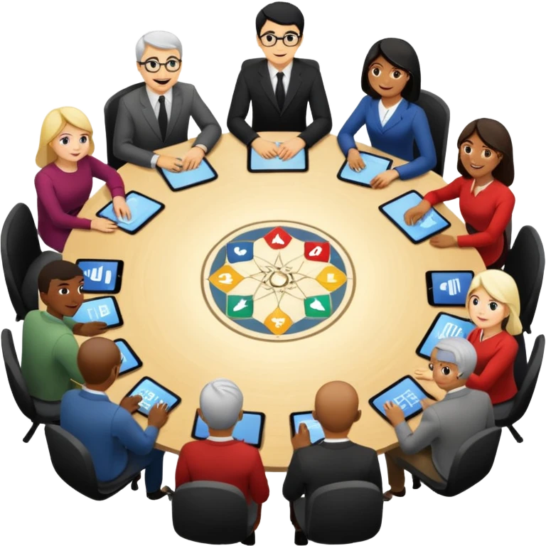 Light & Code Roundtable Bahai emoji