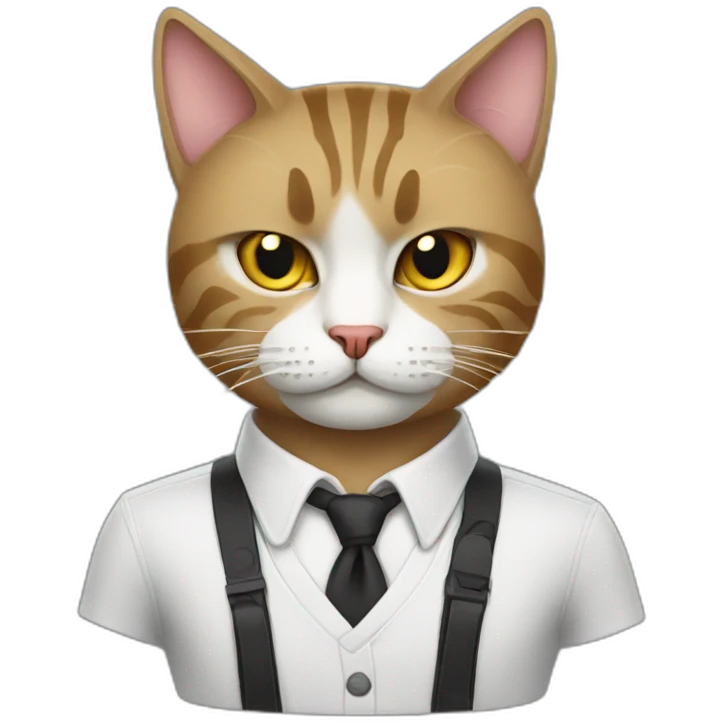 gangster cat emoji