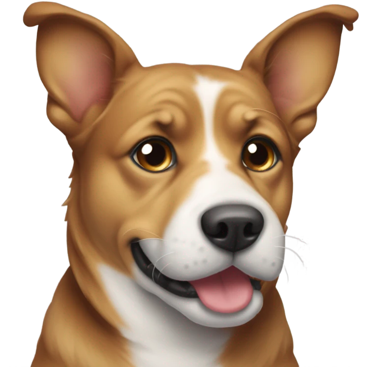 Dog love emoji