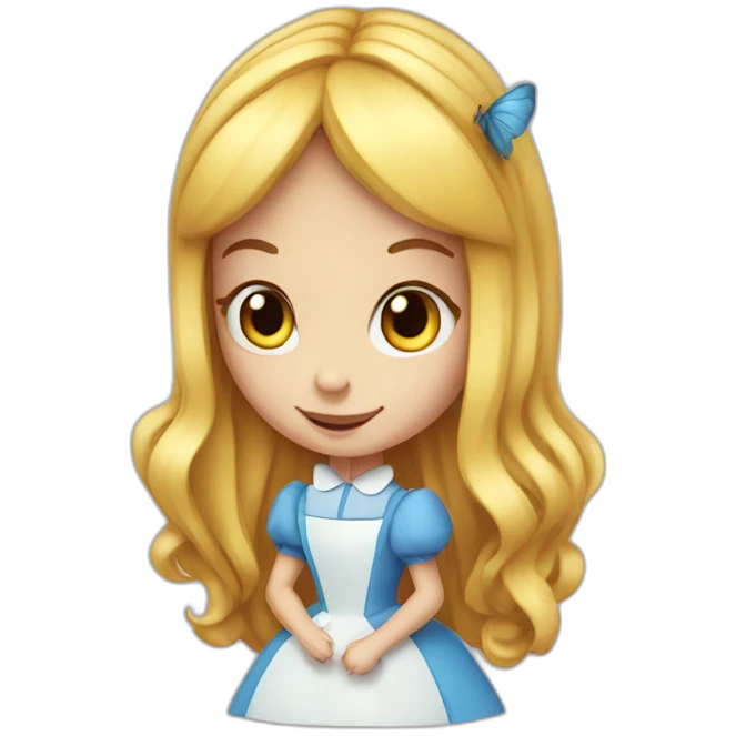alice in wonderland emoji