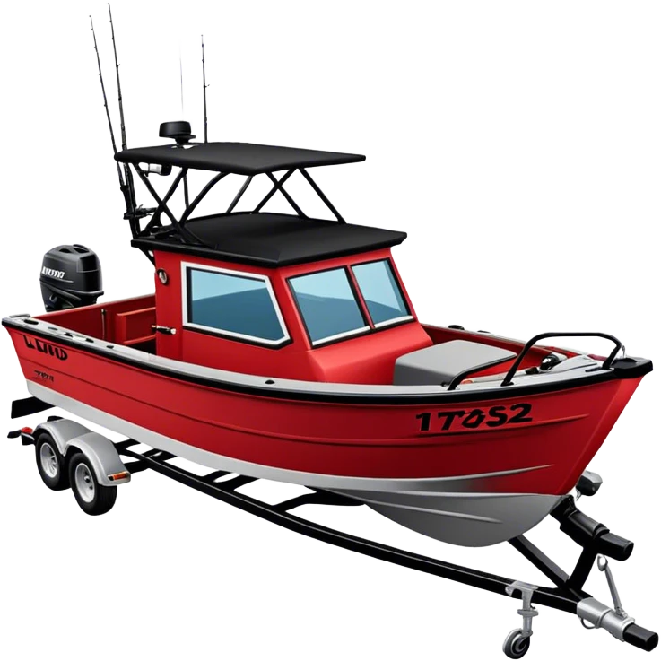 Fishing Boat - Lund 1775 Crossover XS (Model Year: 2022) (Iconic colour: Red with black trim) emoji