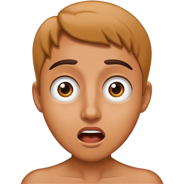 Intrigued, shocked interested ￼ emoji