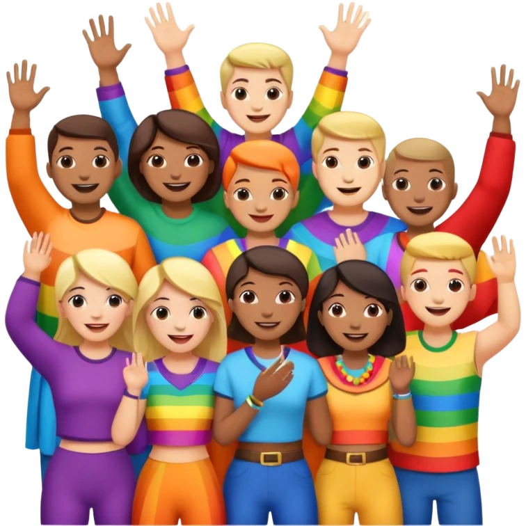 pride charcters emoji