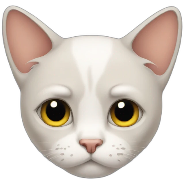 Sad cat emoji