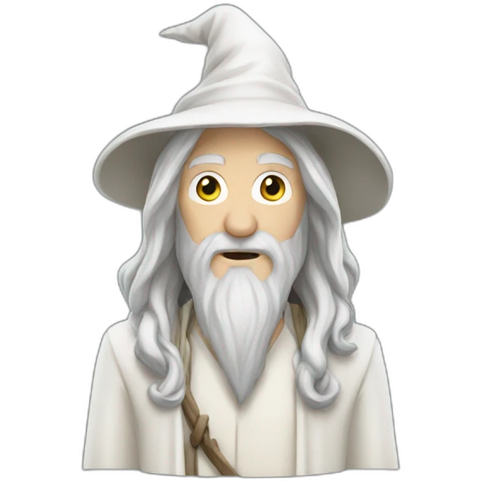 Gandalf white emoji
