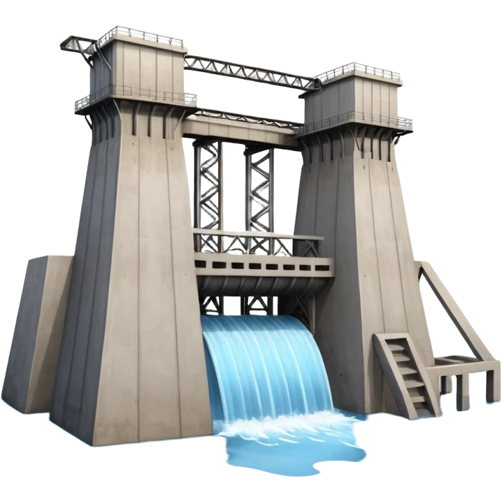 hydroelectric power station emoji