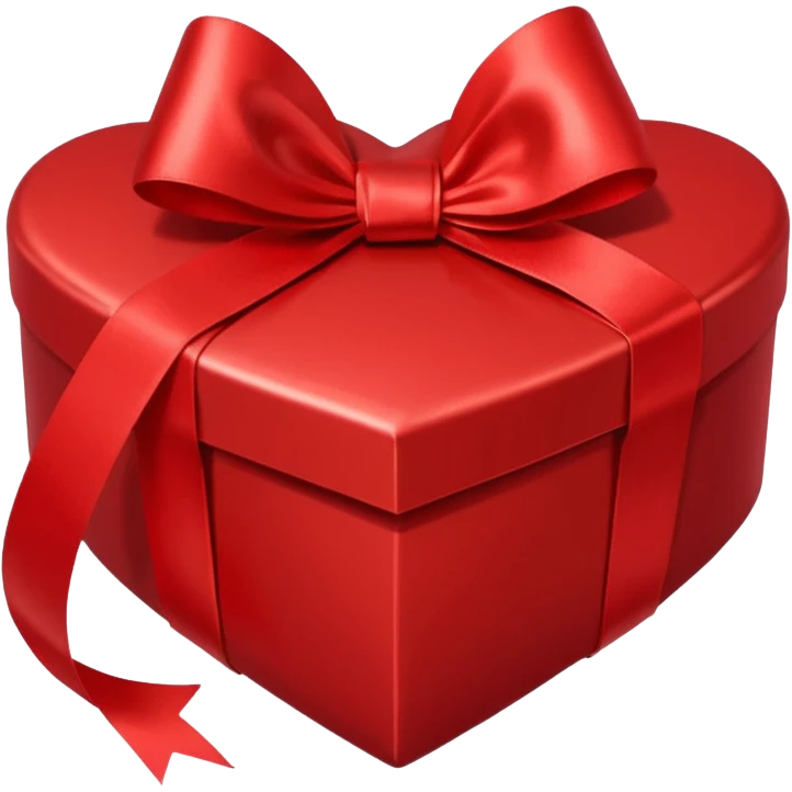 heart shaped box present emoji
