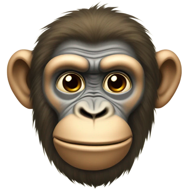 Make an faded ape emoji