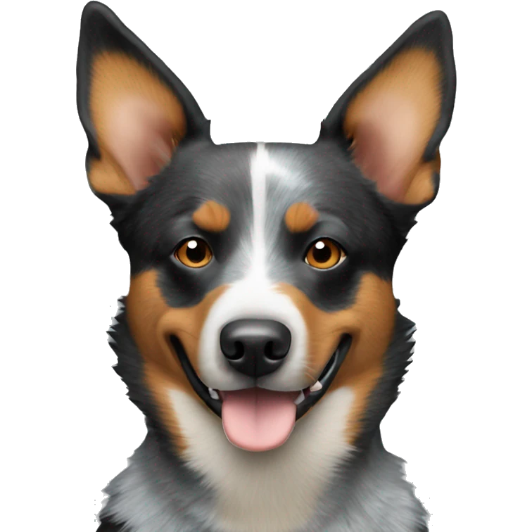 Australian cattle dog emoji