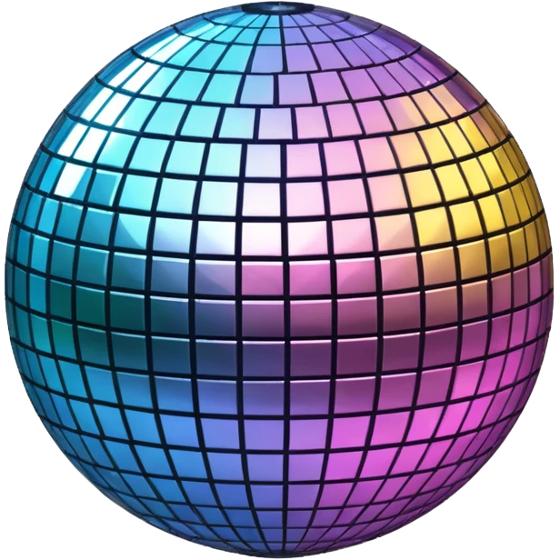 shiny disco ball emoji