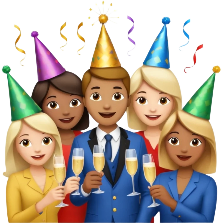 christmas party emoji