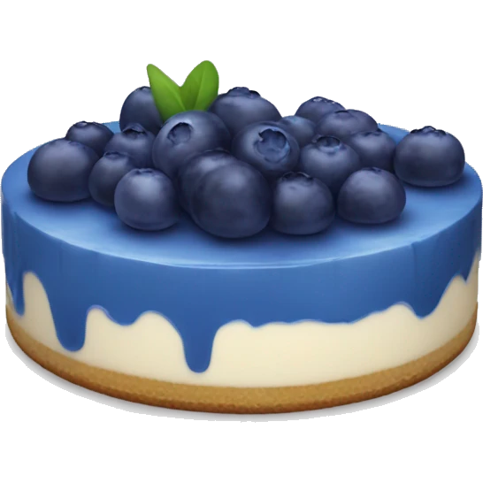 Blueberry Cheesecake  emoji