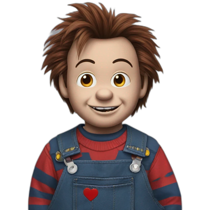 Chucky as mickey mouse emoji