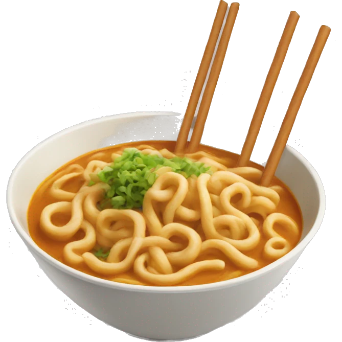 a curry udon emoji