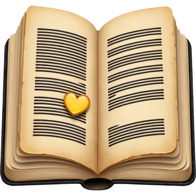 open book with completely black pages emoji