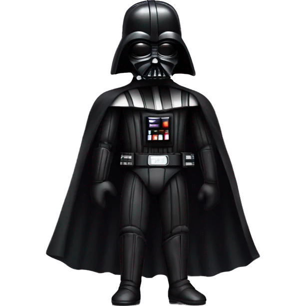 Darth Vader wearing a tutu emoji