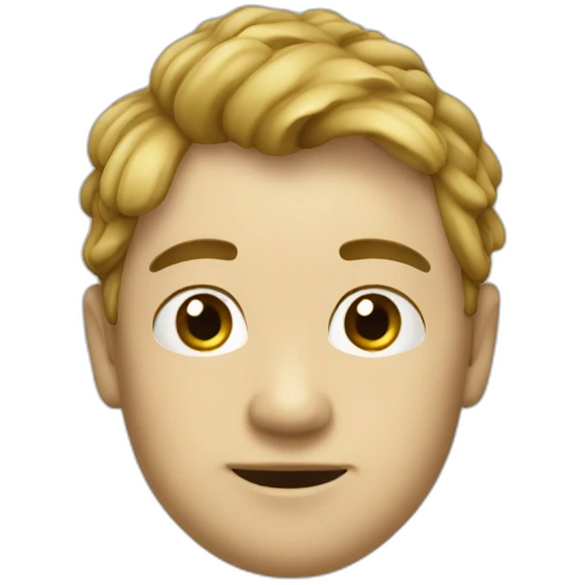 Caca blanc emoji