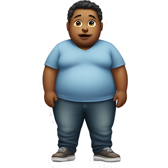 Fat boy emoji