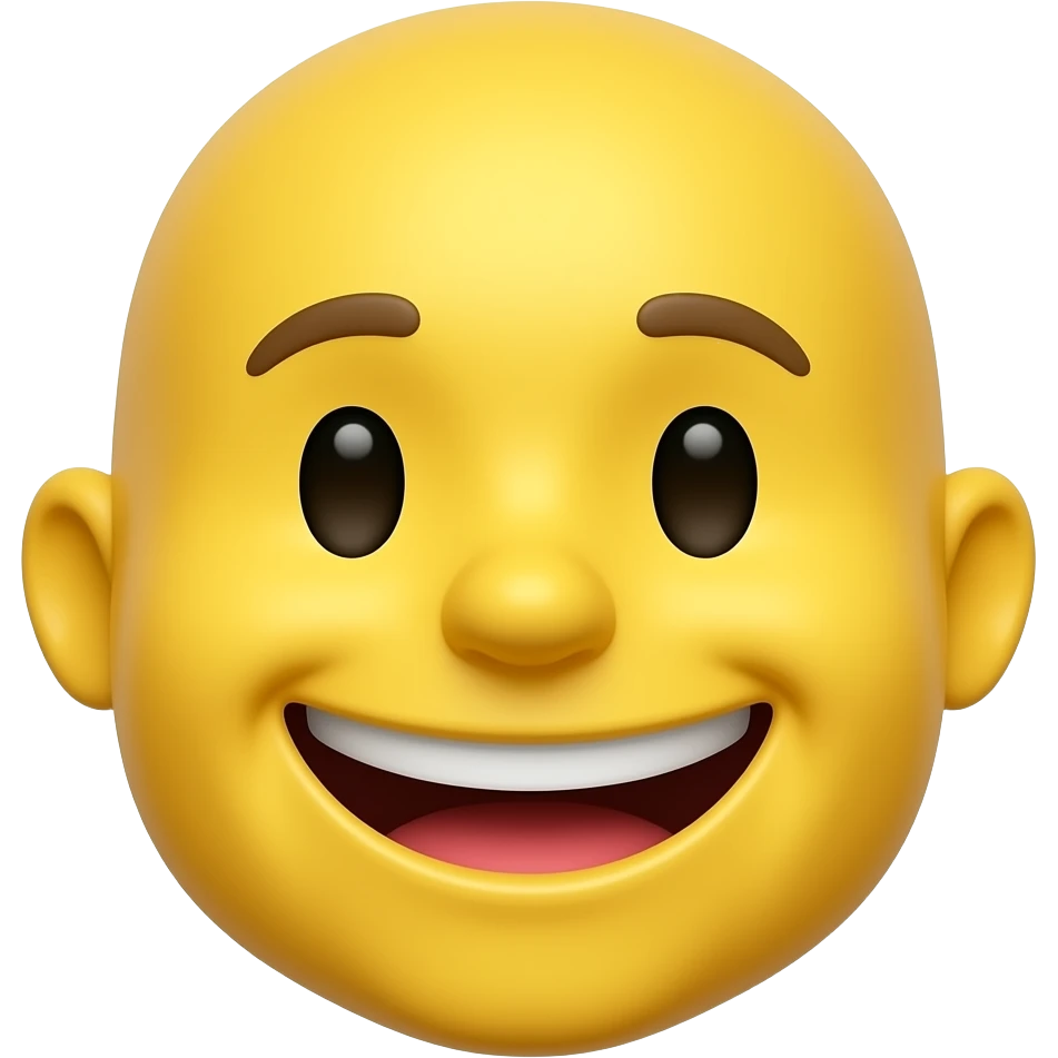 Laughing yellow emoji emoji