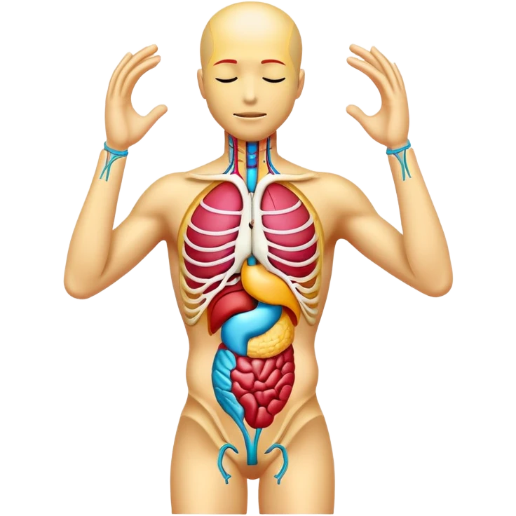human body anatomy emoji