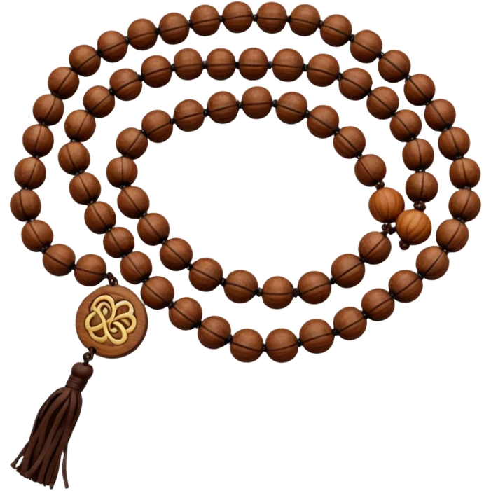 Prayer Beads Rudraksha emoji