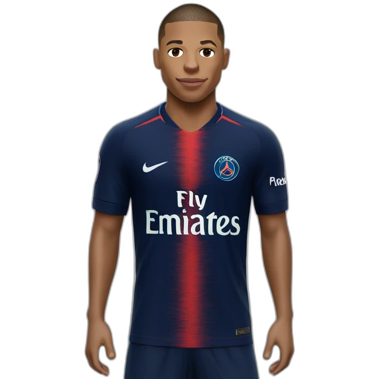 kylian mbappe psg emoji
